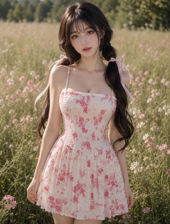 Aeropostale Dresses & Skirts - Aeropostale Pressed Petals & Garden Strolls Cottagecore smocked romper dress